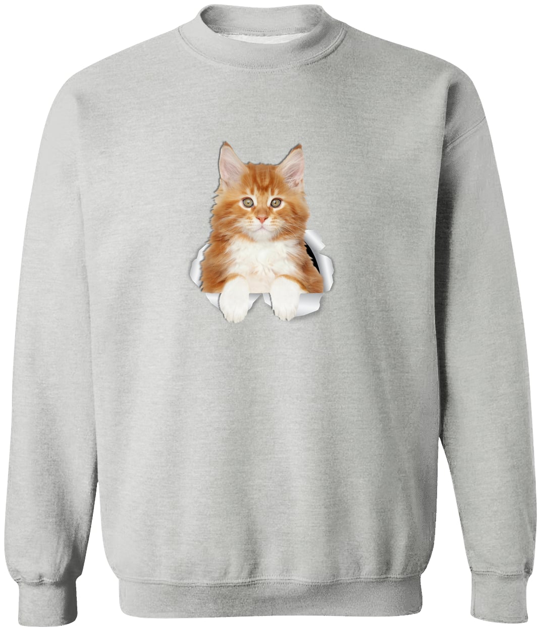 G180 Gildan Crewneck Pullover Sweatshirt - Sport Grey