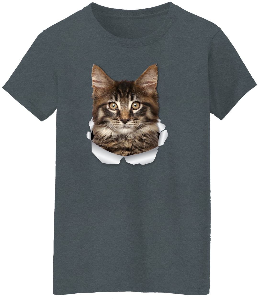 G500L Ladies' 5.3 oz. T-Shirt - Dark Heather