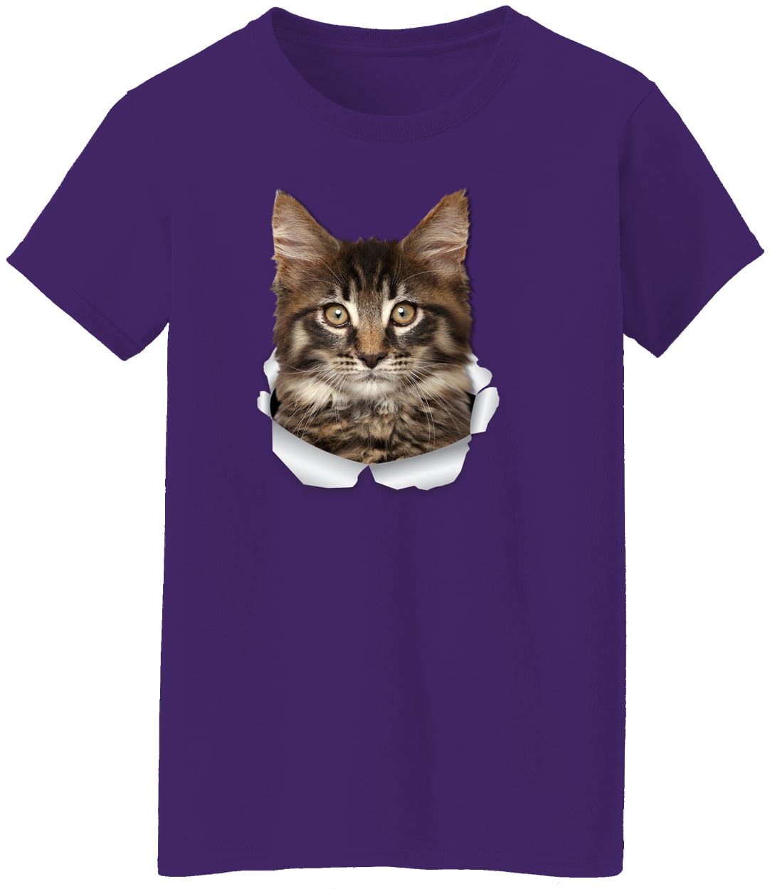 G500L Ladies' 5.3 oz. T-Shirt - Purple