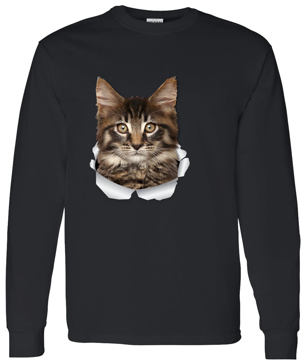 G540 LS T-Shirt 5.3 oz. - Black