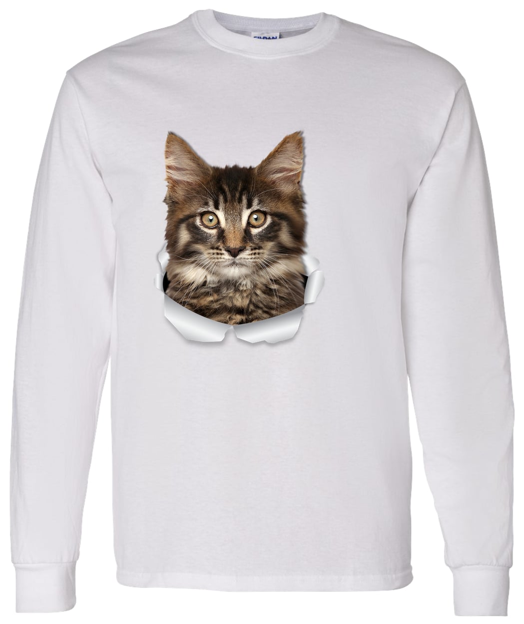 G540 LS T-Shirt 5.3 oz. - White