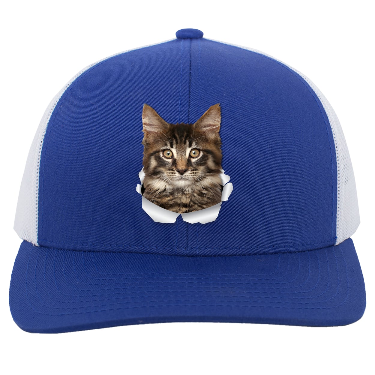 104C Trucker Snap Back - Royal/White