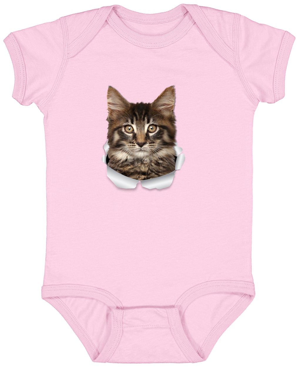 4424 Infant Fine Jersey Bodysuit - Pink