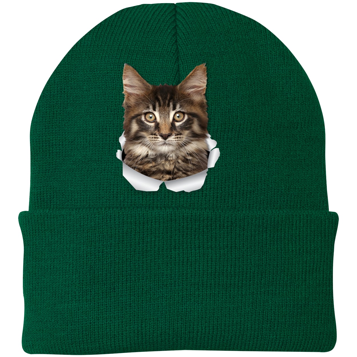 CP90 Port & Company Knit Beanie - Athletic Green