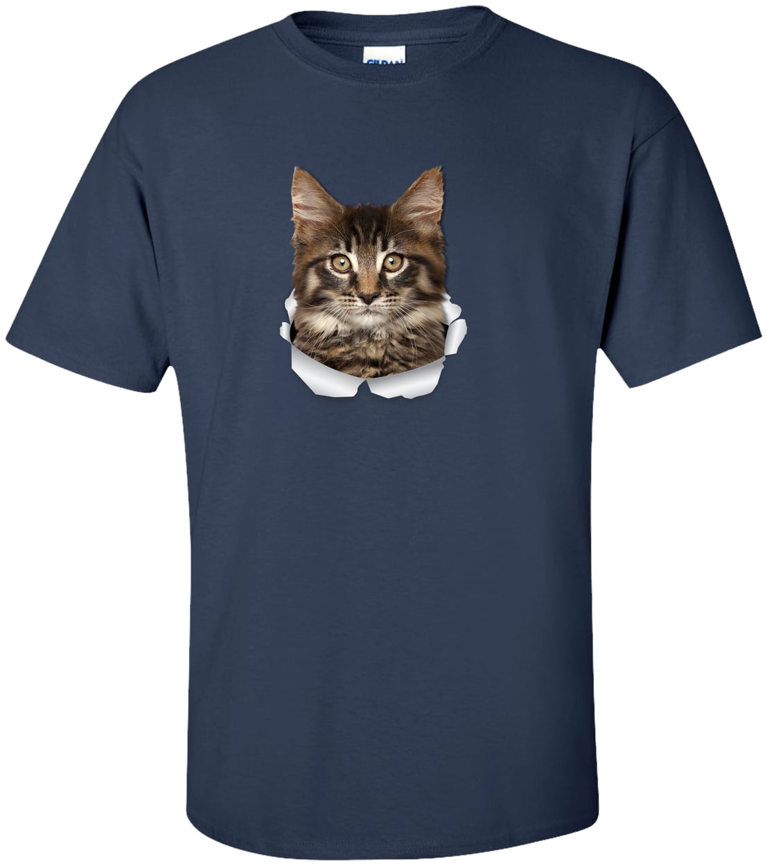 G200T Gildan Mens Tall Ultra Cotton Tee - Navy