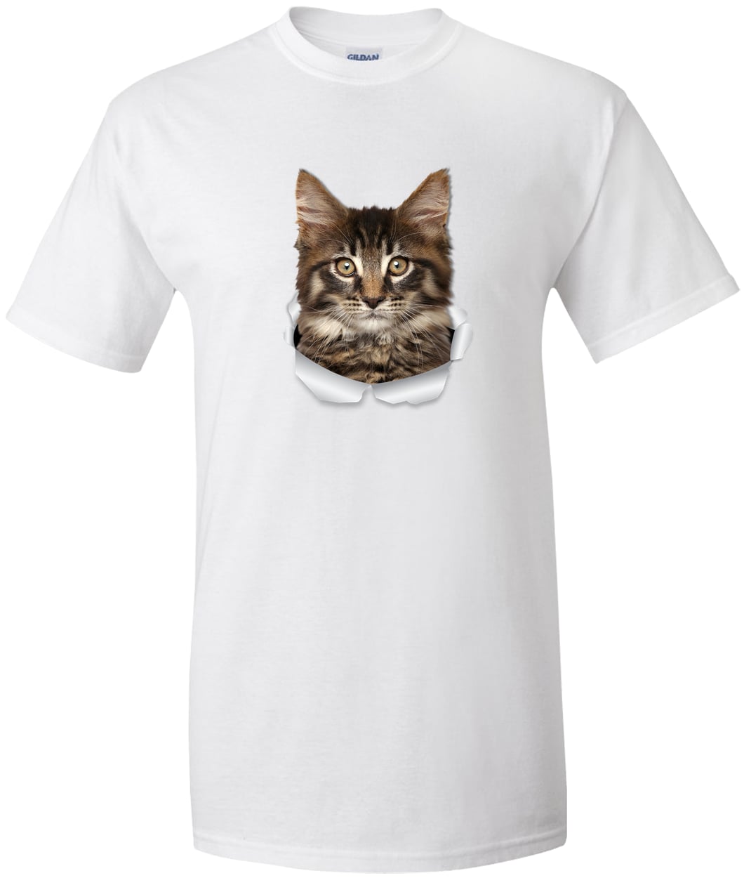 G200T Gildan Mens Tall Ultra Cotton Tee - White