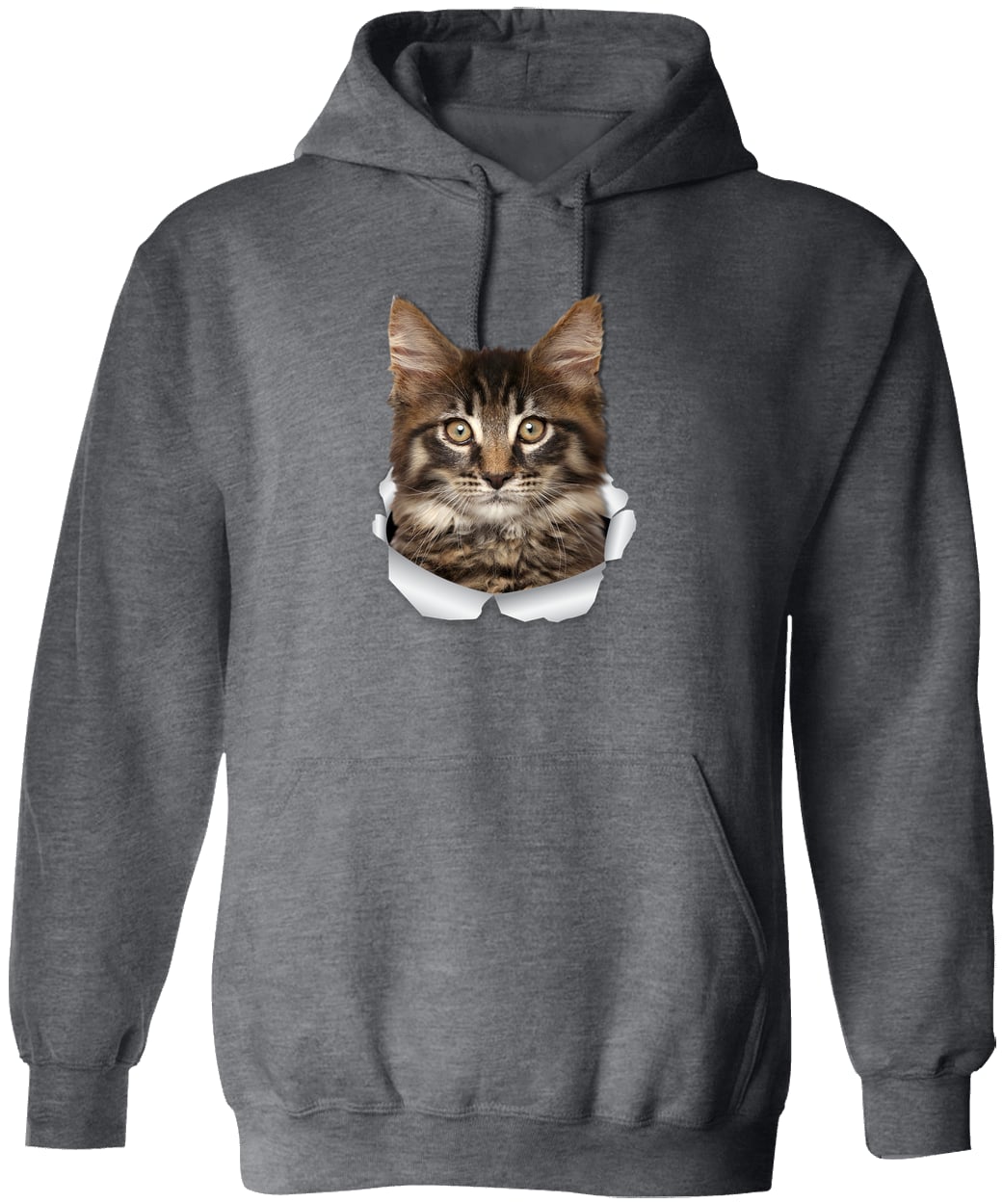 G185 Gildan Pullover Hoodie - Dark Heather
