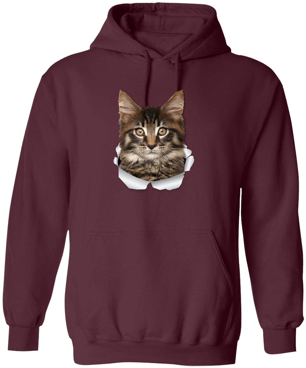 G185 Gildan Pullover Hoodie - Maroon