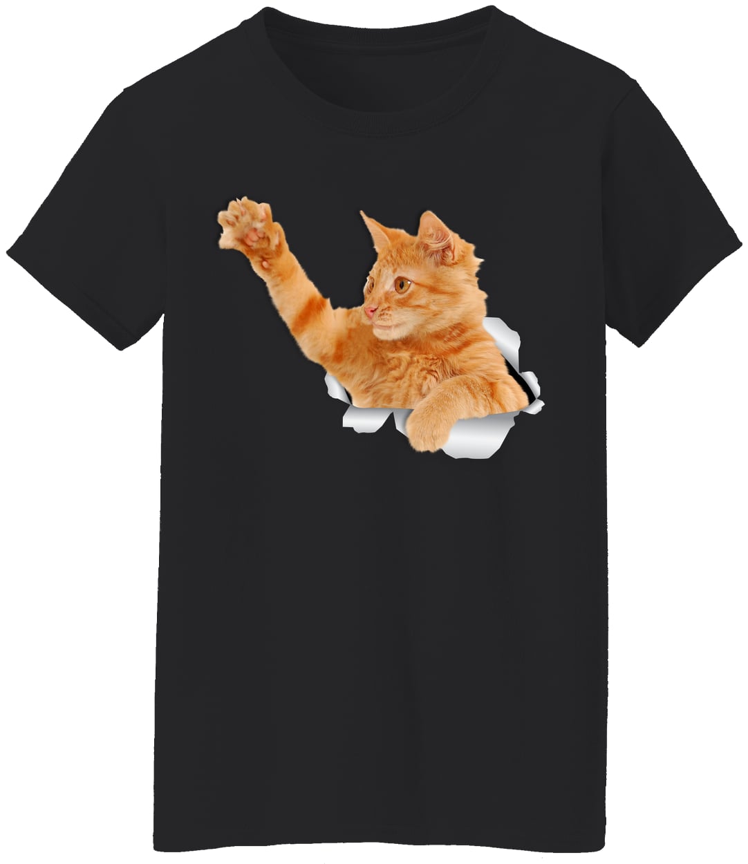 G500L Ladies' 5.3 oz. T-Shirt - Black