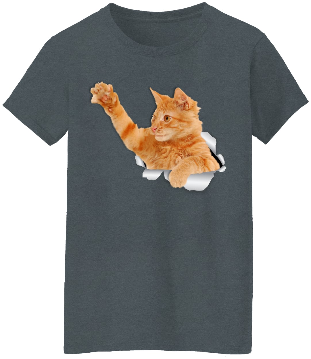 G500L Ladies' 5.3 oz. T-Shirt - Dark Heather
