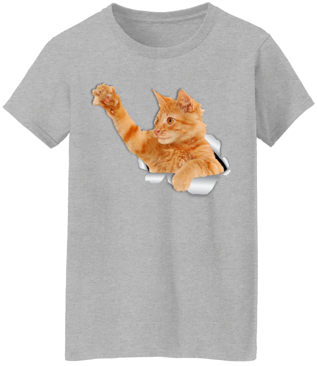 G500L Ladies' 5.3 oz. T-Shirt - Sport Grey