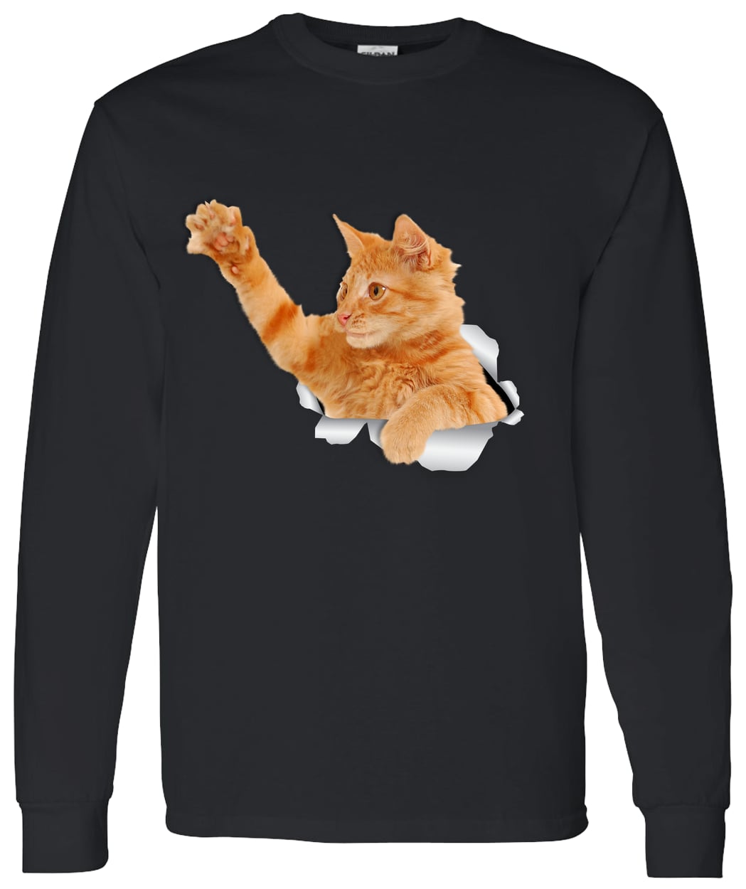 G540 LS T-Shirt 5.3 oz. - Black