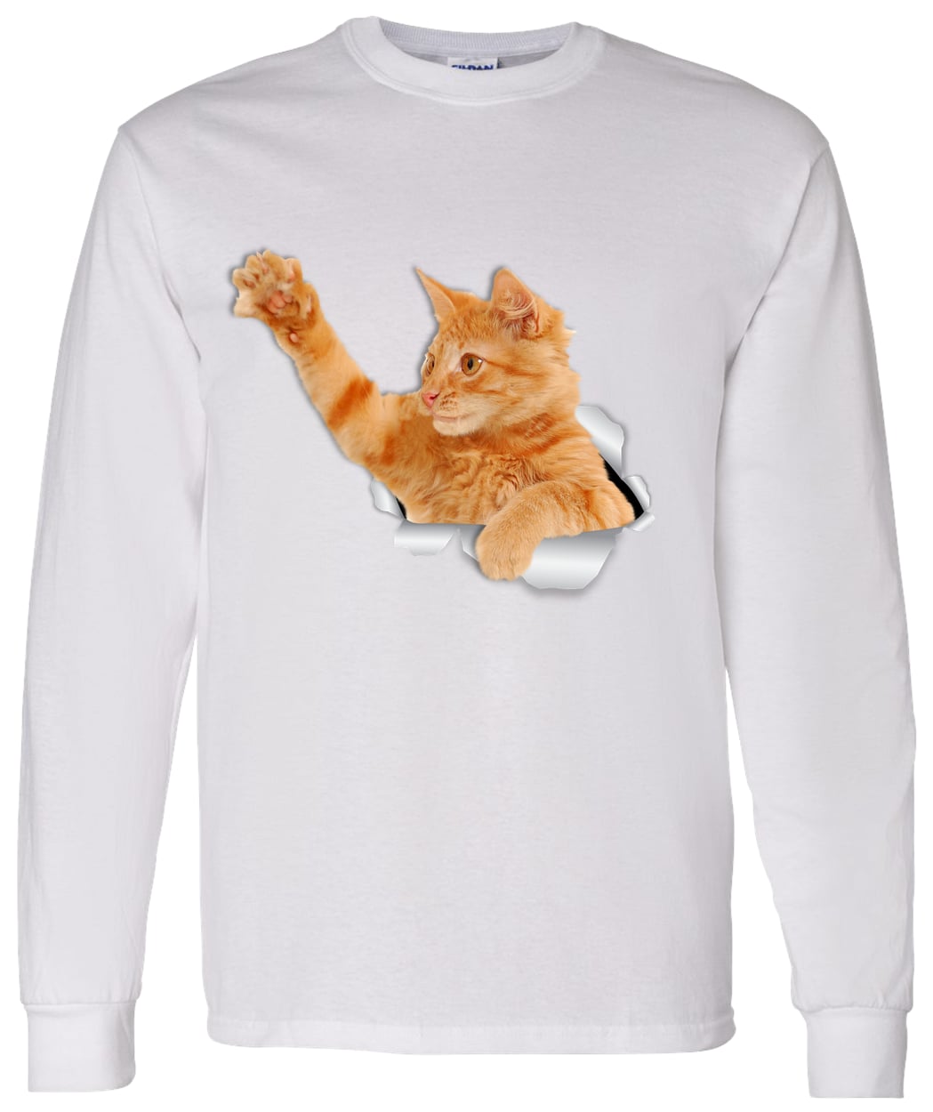 G540 LS T-Shirt 5.3 oz. - White