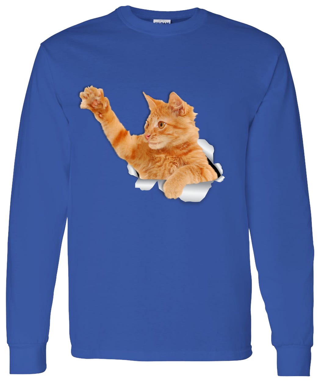 G540 LS T-Shirt 5.3 oz. - Royal