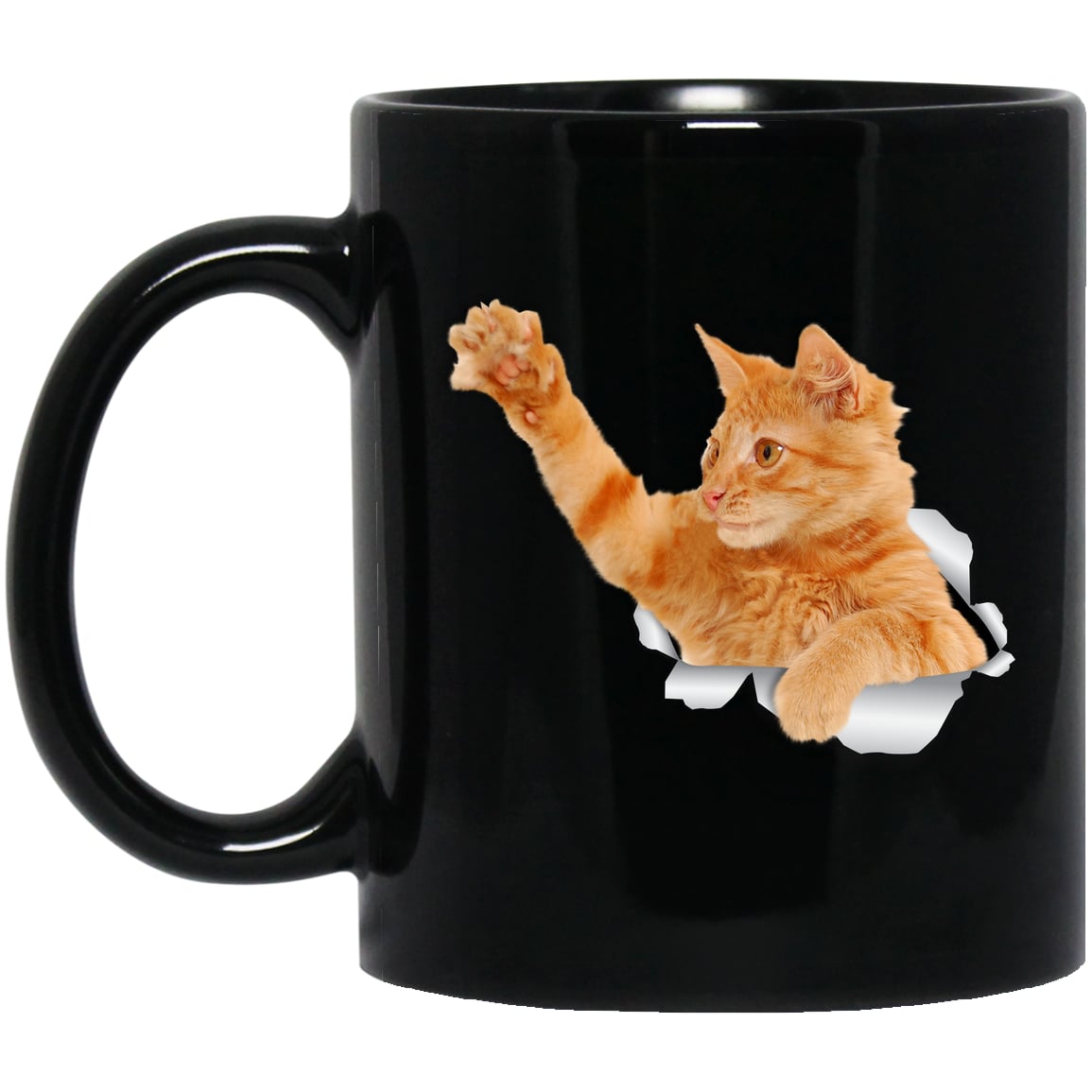 BM11OZ 11oz Black Mug Design Preview