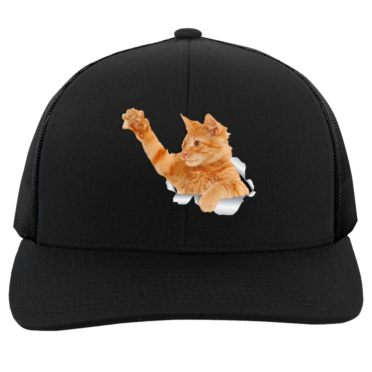 104C Trucker Snap Back - Black