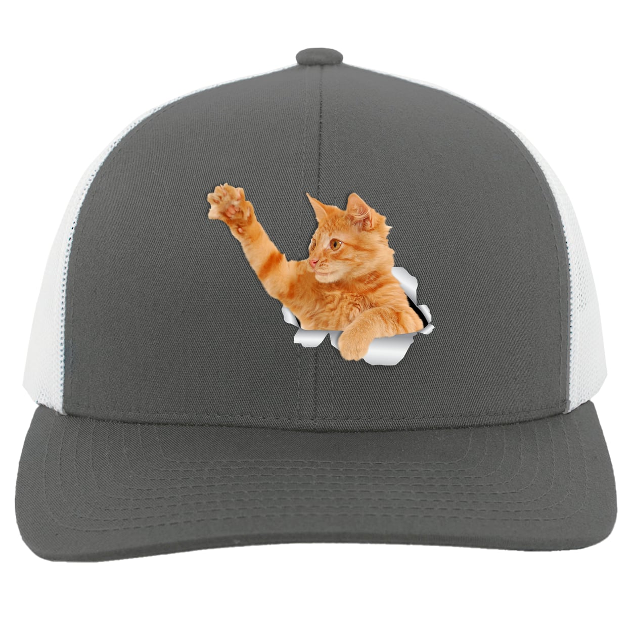 104C Trucker Snap Back - Graphite/White