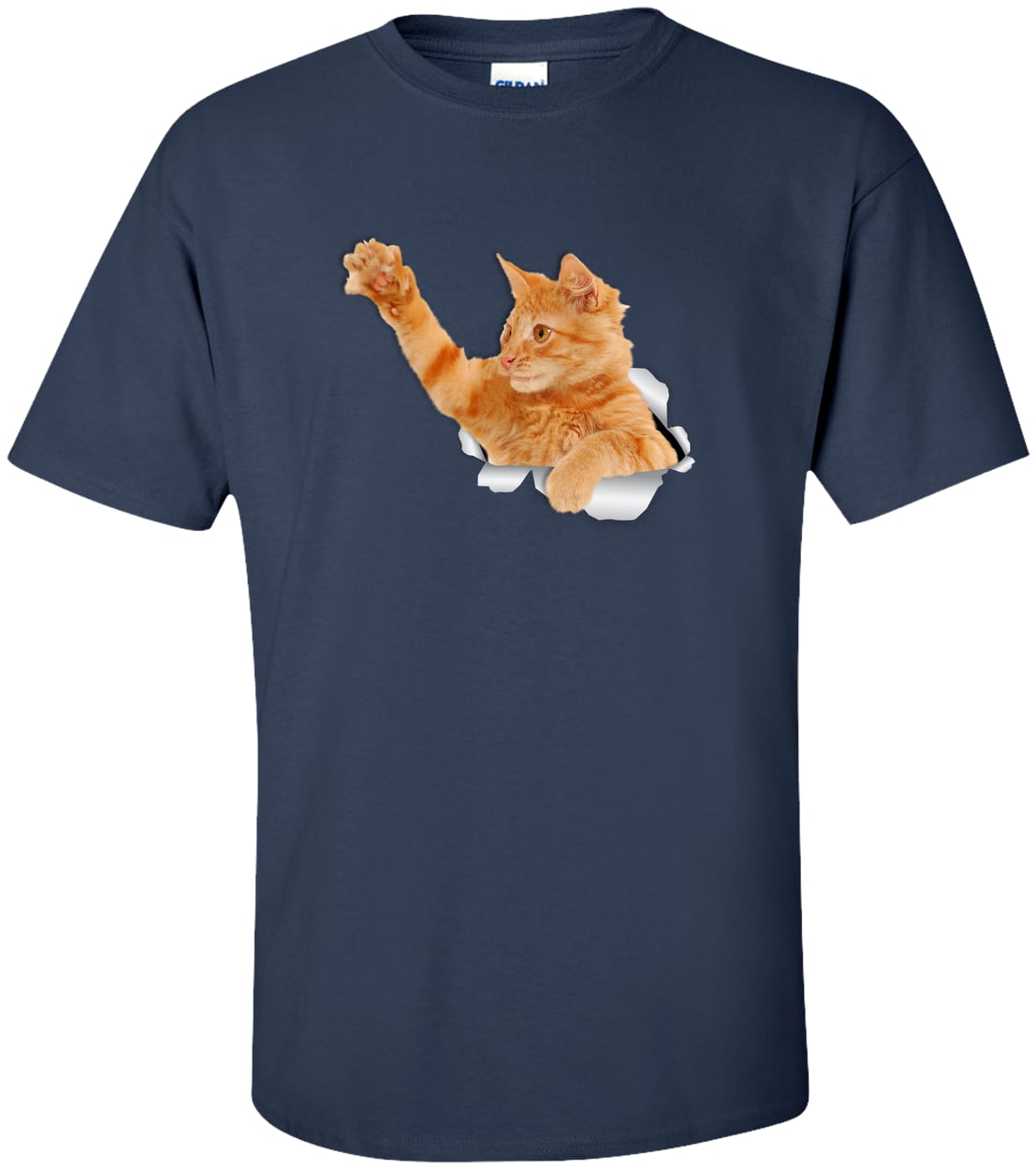 G200T Gildan Mens Tall Ultra Cotton Tee - Navy