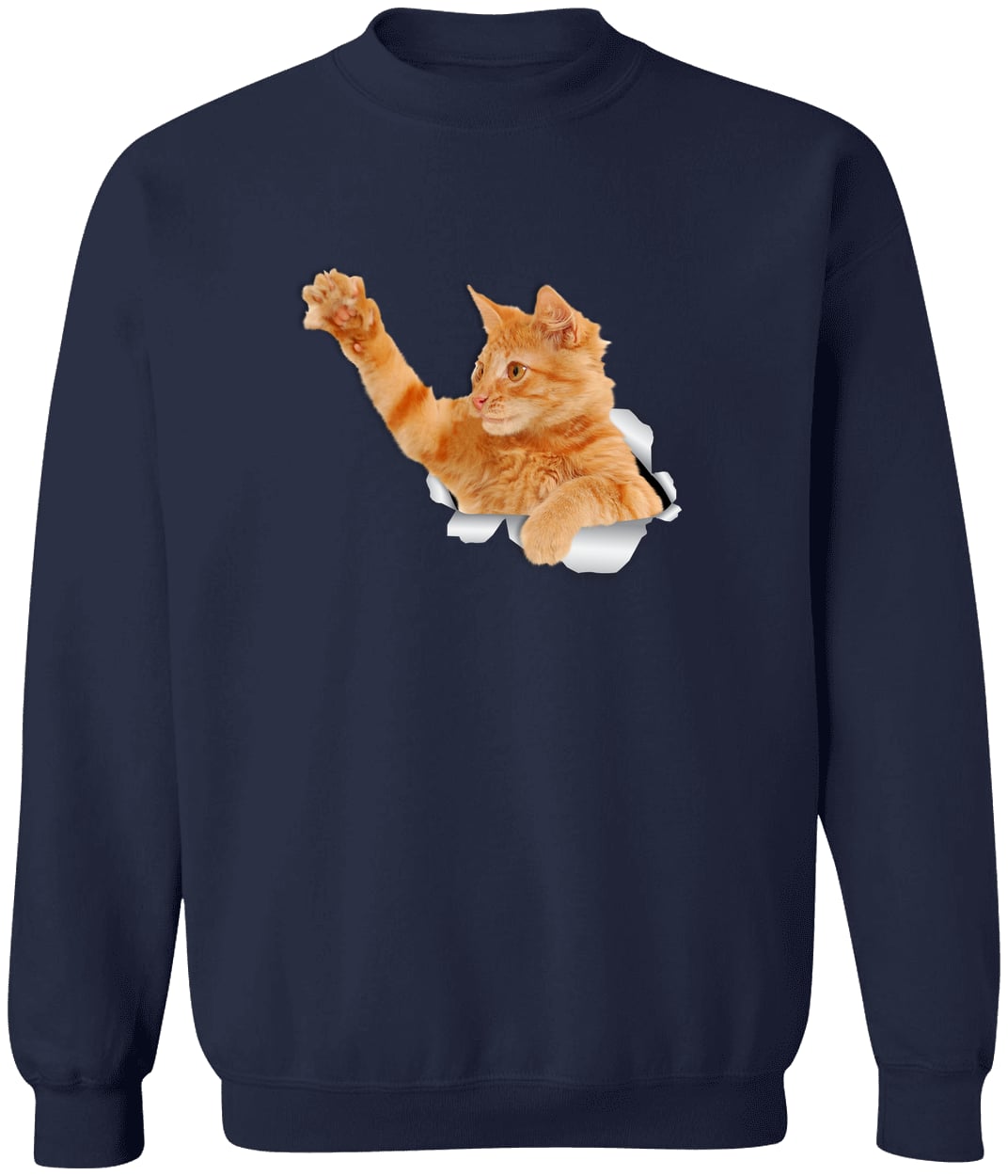 G180 Gildan Crewneck Pullover Sweatshirt - Navy