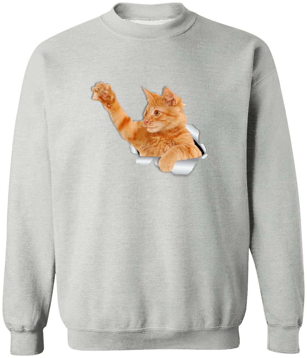 G180 Gildan Crewneck Pullover Sweatshirt - Sport Grey