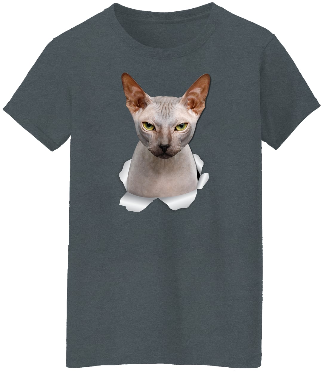 G500L Ladies' 5.3 oz. T-Shirt - Dark Heather