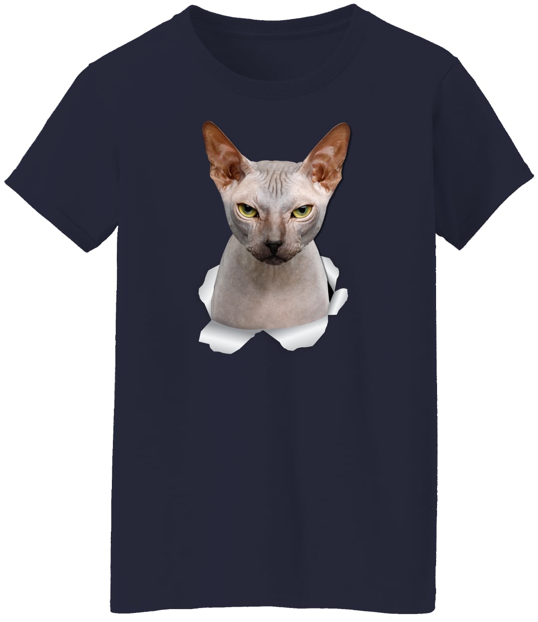 G500L Ladies' 5.3 oz. T-Shirt - Navy