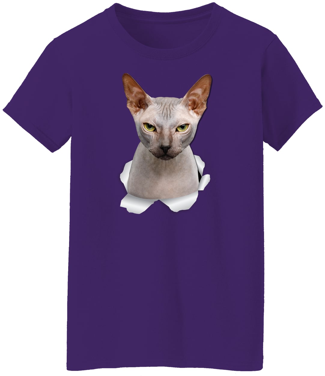 G500L Ladies' 5.3 oz. T-Shirt - Purple