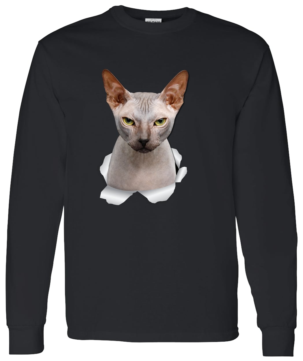 G540 LS T-Shirt 5.3 oz. - Black