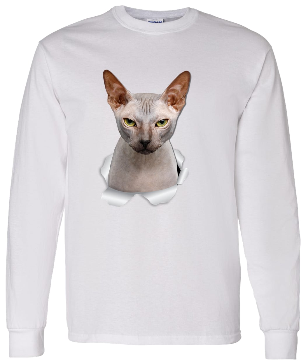 G540 LS T-Shirt 5.3 oz. - White