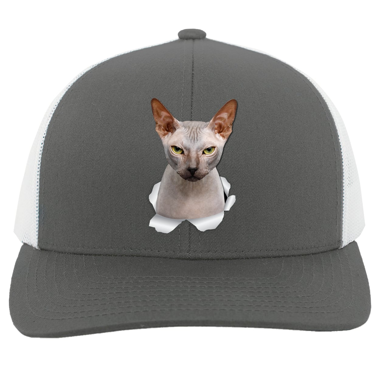 104C Trucker Snap Back - Graphite/White