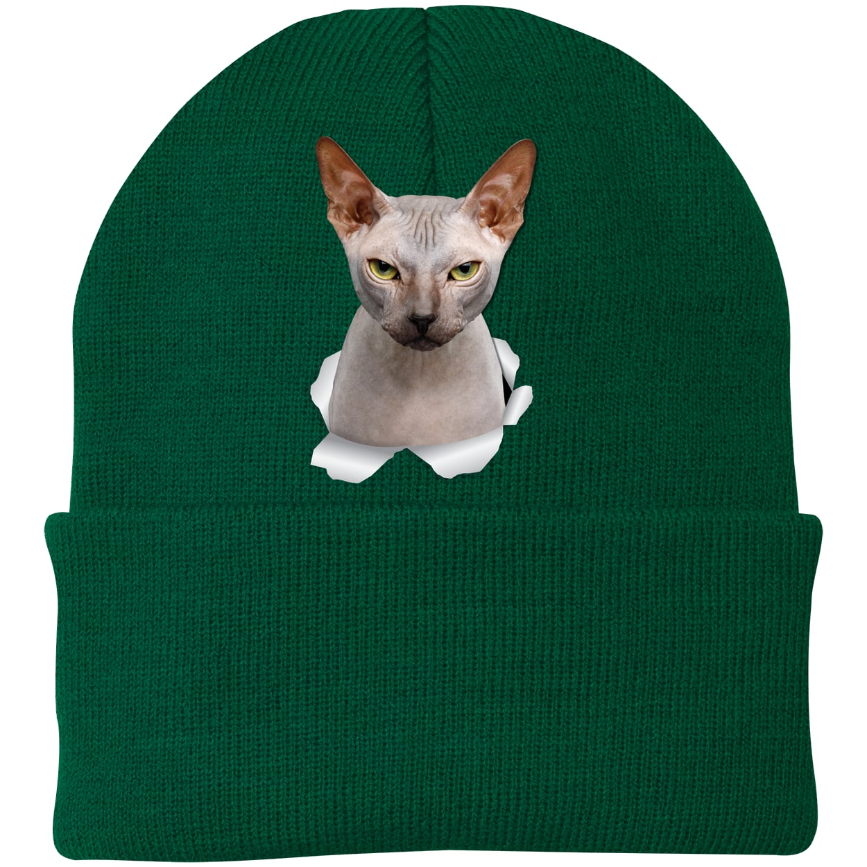 CP90 Port & Company Knit Beanie - Athletic Green
