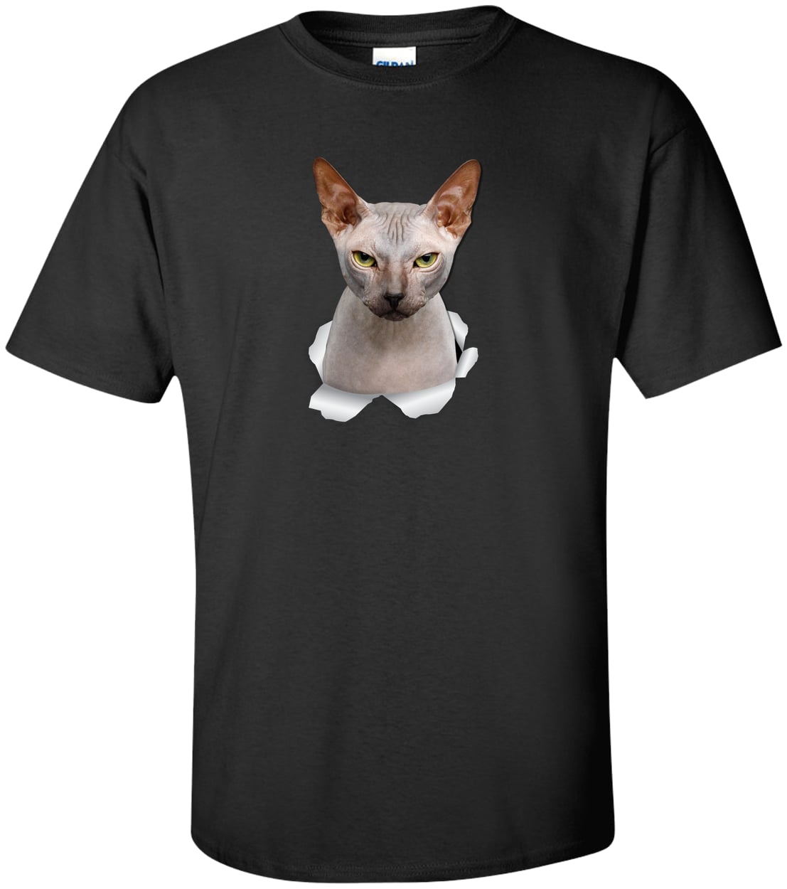 G200T Gildan Mens Tall Ultra Cotton Tee - Black