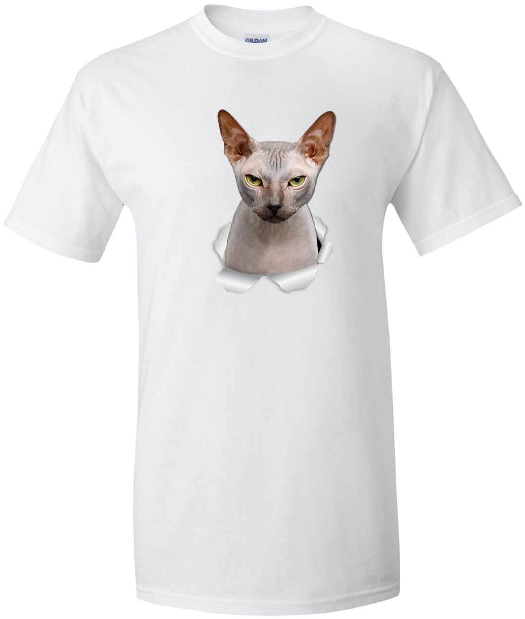 G200T Gildan Mens Tall Ultra Cotton Tee - White