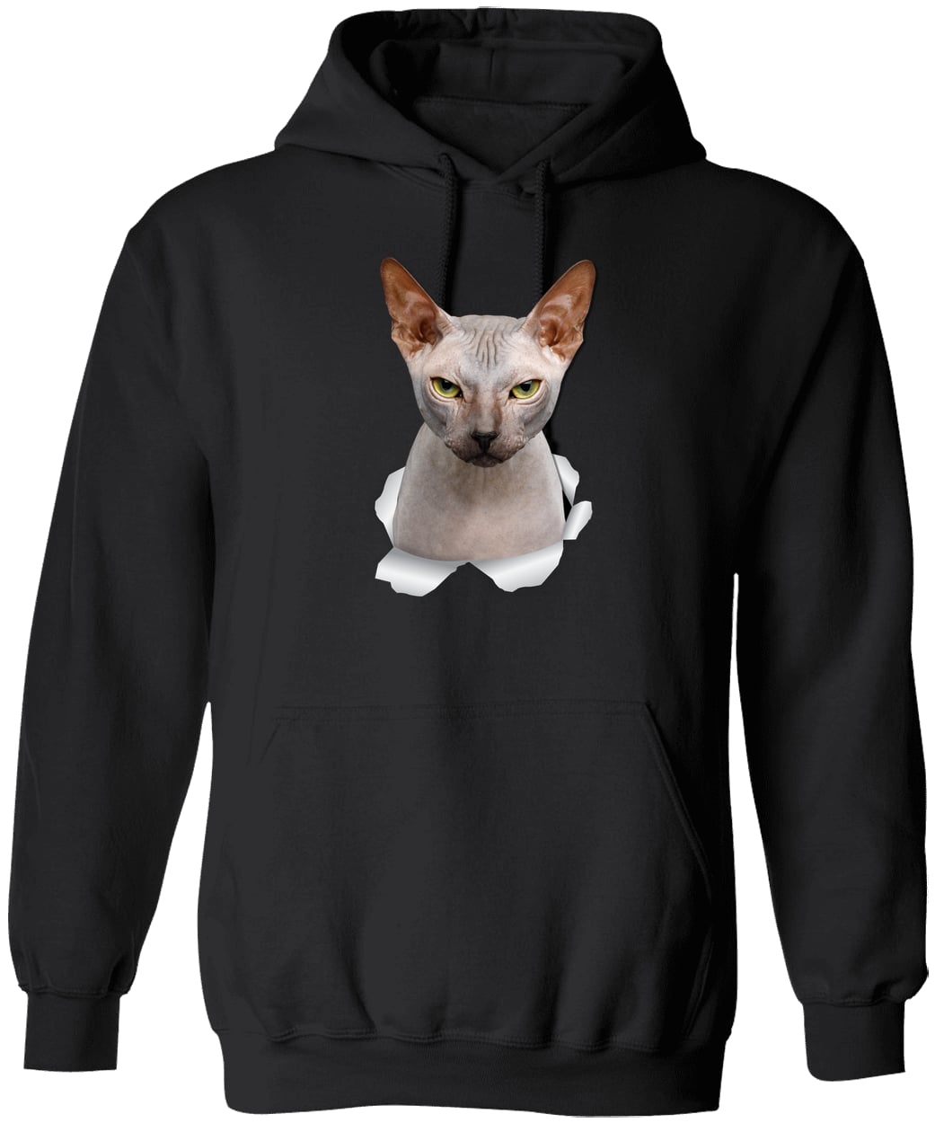 G185 Gildan Pullover Hoodie - Black