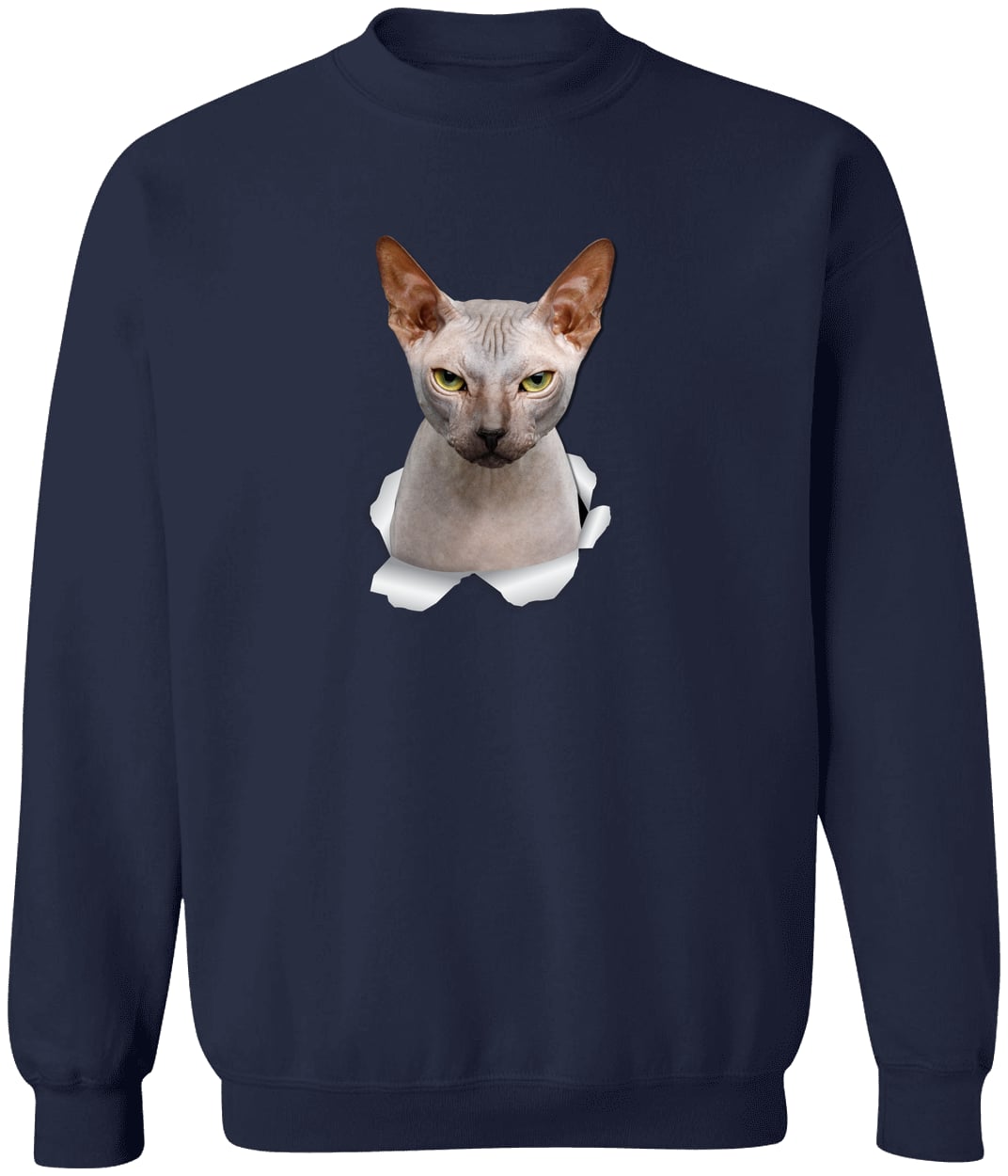 G180 Gildan Crewneck Pullover Sweatshirt - Navy