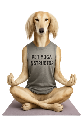 Zen Saluki Yoga Master