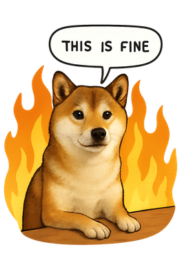 Dog in Denial Inferno