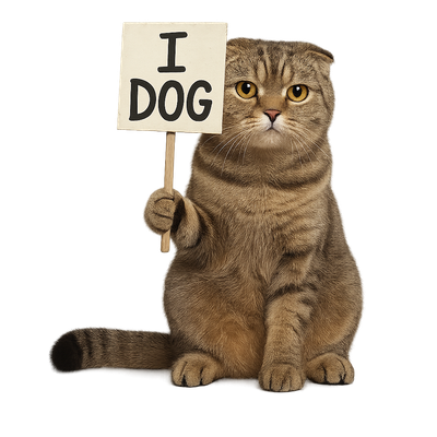 Confused Identity Cat