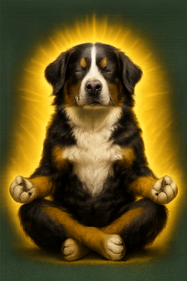 Zen Aura Meditation Pup