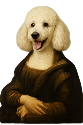 Poodle Lisa Portrait