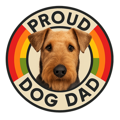 Proud Terrier Dog Dad