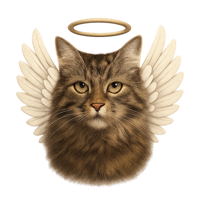 Heavenly Tabby with Halo