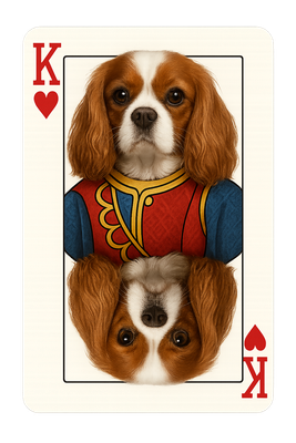 Royal Spaniel Playing Card