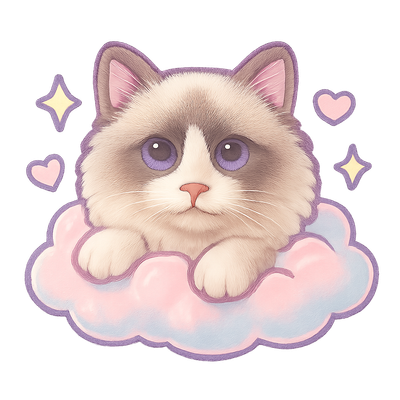 Heavenly Cloud Ragdoll Cat
