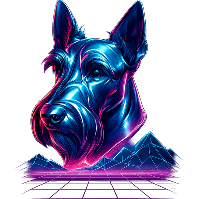 Neon Scottie Dreamscape