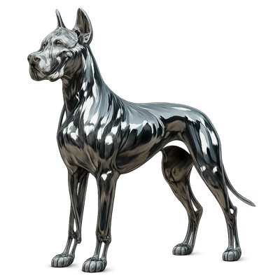 Chrome Sentinel Great Dane