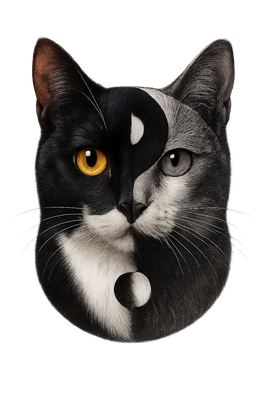 Yin Yang Feline Fusion
