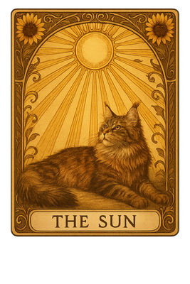 Majestic Cat of the Sun
