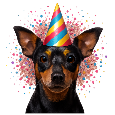 Party Pup in Confetti Sparkle